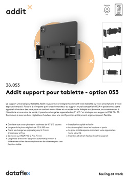 Fiche de produit