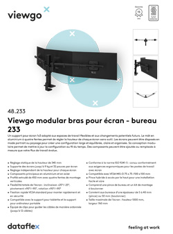 Fiche de produit
