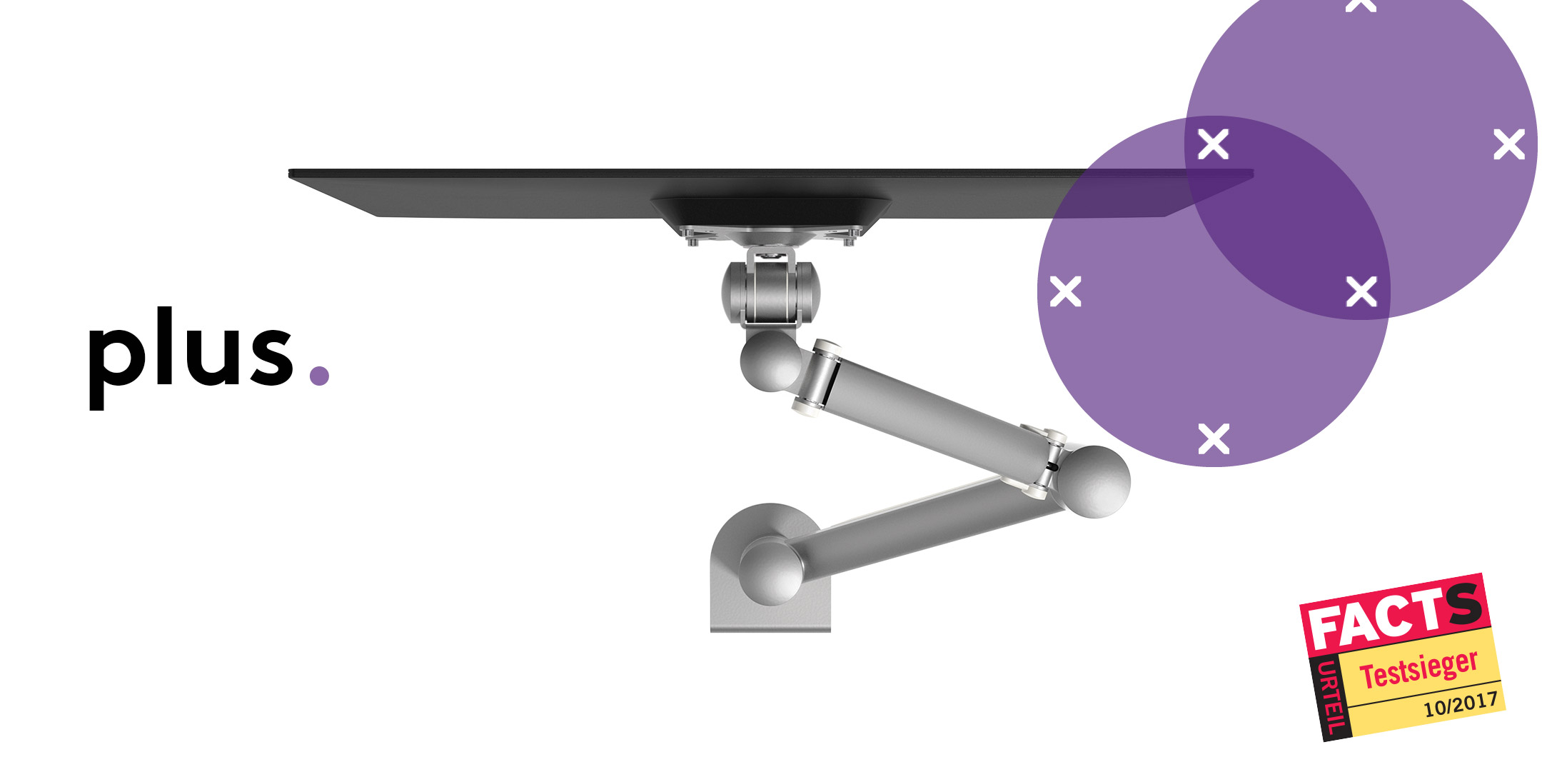 Unser neuer Viewmate Plus Monitorarm ist seit heute ab Lager lieferbar!