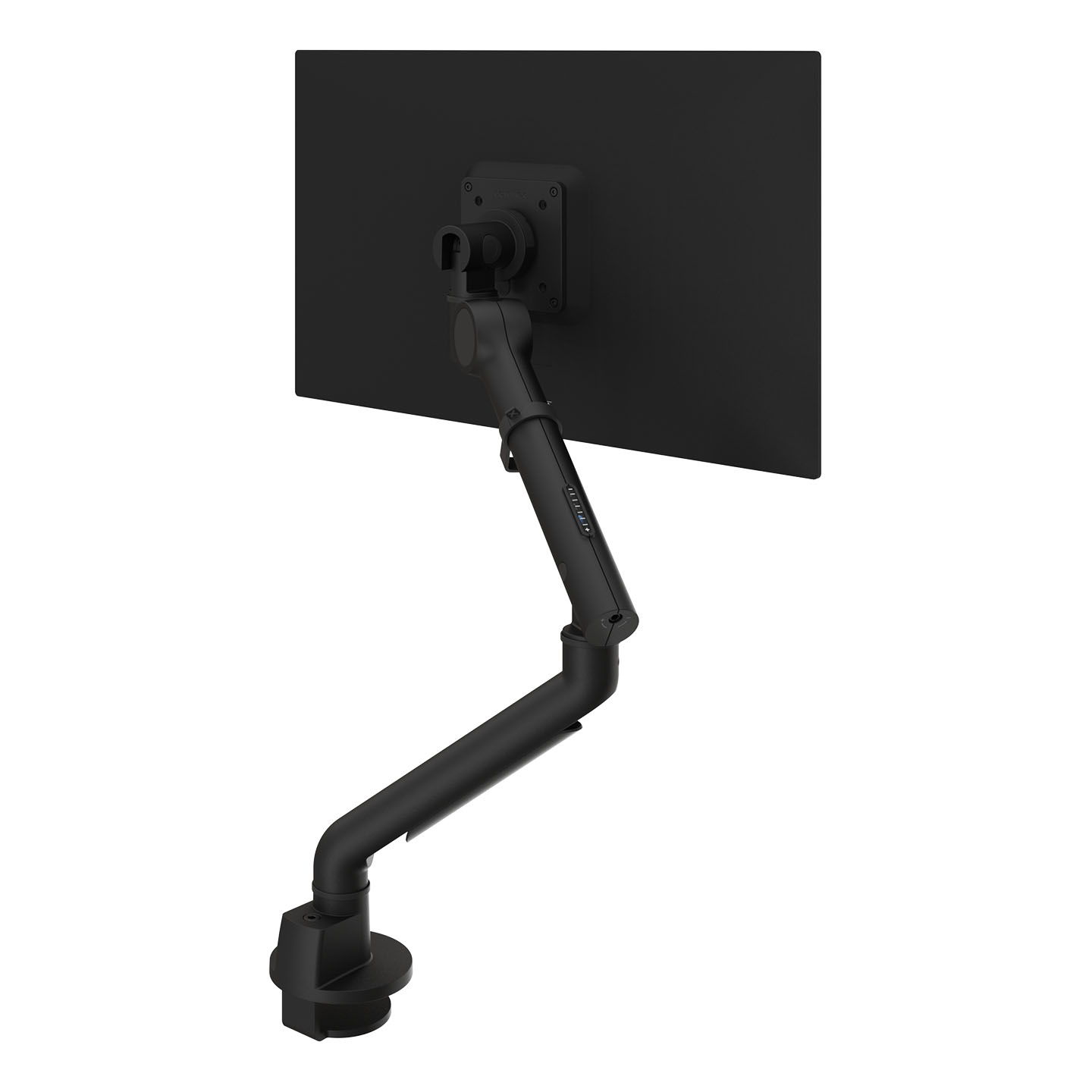48.623 Die ideale Lösung für einen ergonomischen Arbeitsplatz. Steigern Sie die Produktivität und das Wohlbefinden Ihrer Mitarbeiter, während Sie gleichzeitig wertvollen Platz auf dem Schreibtisch freimachen und eine Clean-Desk-Politik fördern. Viewgo Pro erfüllt alle ergonomischen Standards, hat ein schönes Design und ist zudem preislich attraktiv. Der Viewgo Pro ist einfach zu montieren und passt dank der Klemmvorrichtung für den Zugang von oben auf fast alle Schreibtische.