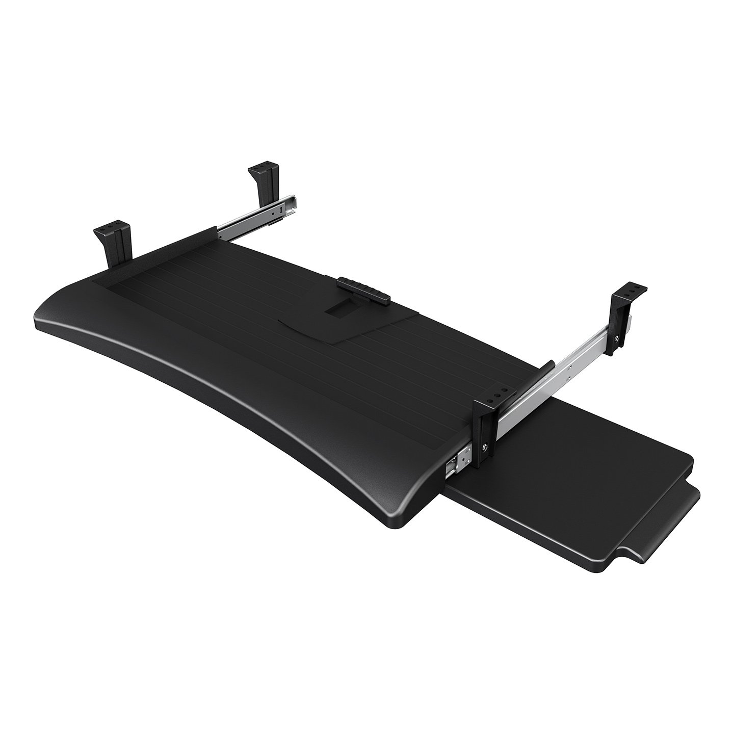 97.223 Sliding out from underneath the desktop, this drawer is great for workstations that have a limited desktop surface. Mounted on gliders for smooth operation, it offers space for a keyboard and mouse.