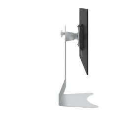 52.500 | Addit piedistallo per monitor 500 | bianco | Per 1 schermo, altezza regolabile, con fissaggio VESA.